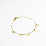 Load image into Gallery viewer, Molly Heart Disc Fashion Bracelet slim heart pendant