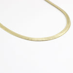 Load image into Gallery viewer, Molly Flat Cobra Snake Chain Fashion Jewelry Set the necklace design