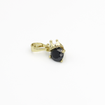 Load image into Gallery viewer, Molly Black Gem Fashion Earrings and Pendant