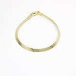 Load image into Gallery viewer, Molly Flat Cobra Snake Chain Fashion Jewelry Set the bracelet design