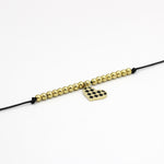 Load image into Gallery viewer, Molly Half Cord Stripe Heart Pendant Fashion Bracelet - Molly Jewelries Your everyday jewelry