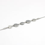 Load image into Gallery viewer, Molly Silver Onyx Element Fashion Bracelet - Molly Jewelries Your everyday jewelry