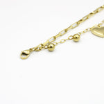 Load image into Gallery viewer, Molly Double Heart Fashion Bracelet