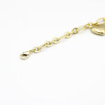 Load image into Gallery viewer, Molly Half-Layered Fashion Bracelet with heart pendant