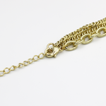 Load image into Gallery viewer, Molly Half Layered Chain with Heart Pendant Fashion Necklace