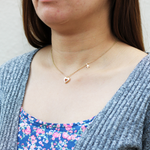 Load image into Gallery viewer, Unique Heart Pendant with Star Fashion Necklace for women