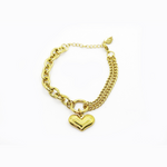 Load image into Gallery viewer, Unique Molly Double Chain Style Fashion Bracelet for women