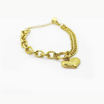 Load image into Gallery viewer, Unique Molly Double Chain Style Fashion Bracelet for women