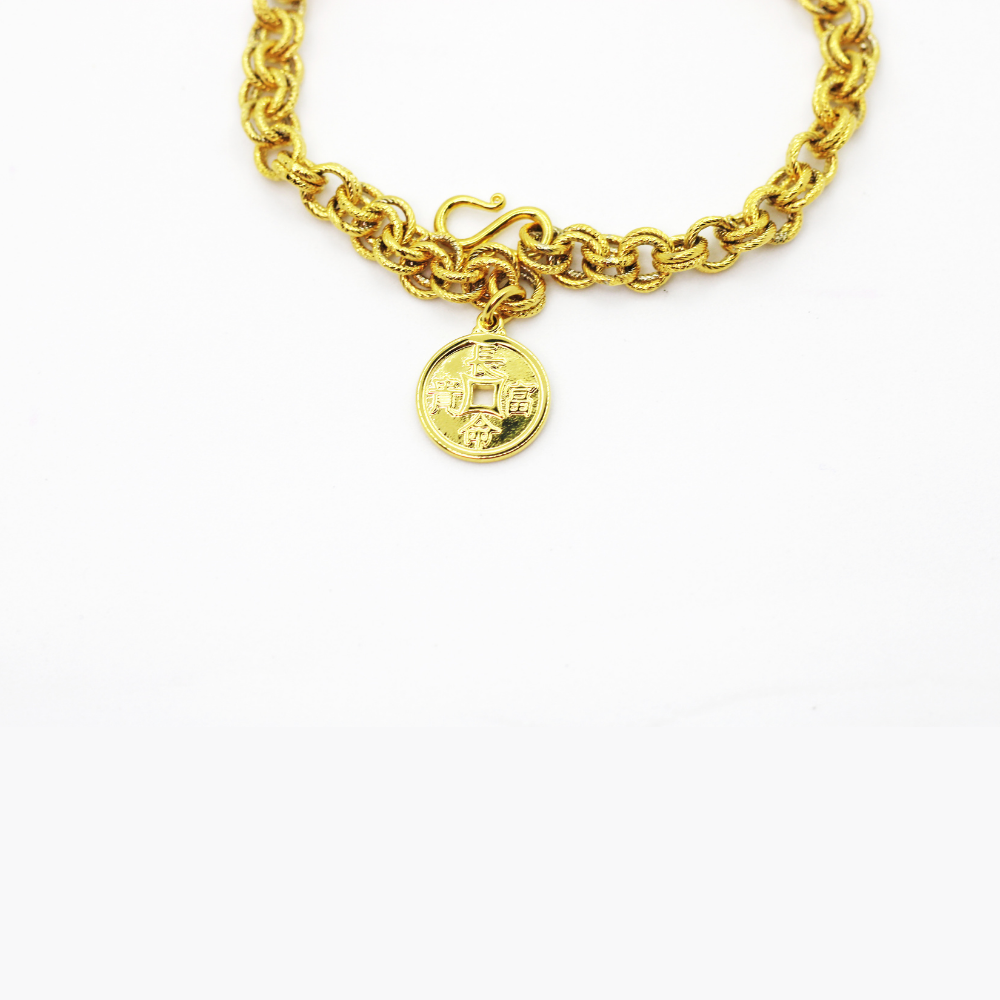 Unique Molly Lucky Coin Fashion Bracelet for women