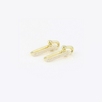Load image into Gallery viewer, Molly Crystal Clip Fashion Earrings
