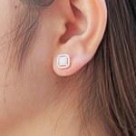 Load image into Gallery viewer, Unique Molly Square Crystal Fashion Earrings for women