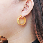 Load image into Gallery viewer, Unique Molly Slant Pattern English Lock Fashion Earrings for women