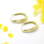 Load image into Gallery viewer, Molly Big Shine Engraved English Lock Fashion Earring