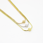 Load image into Gallery viewer, Unique Molly Triple Ball Pure Chain Fashion Necklace for women