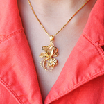 Load image into Gallery viewer, Unique Molly Matte Butterfly Fashion Pendant for women
