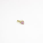 Load image into Gallery viewer, Molly Blush Pink Gem Jewelry Pendant with Crown Style
