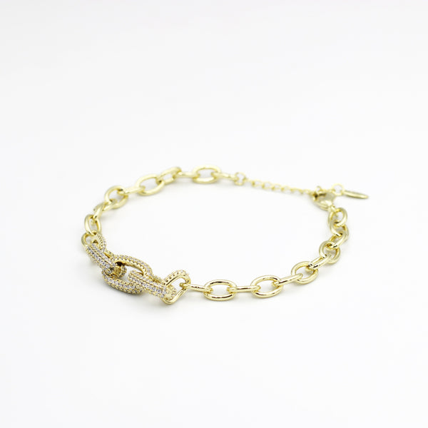 Molly Triple Oval Fashion Bracelet