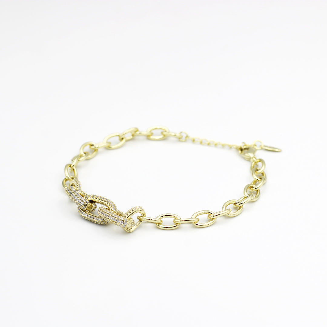 Molly Triple Oval Fashion Bracelet