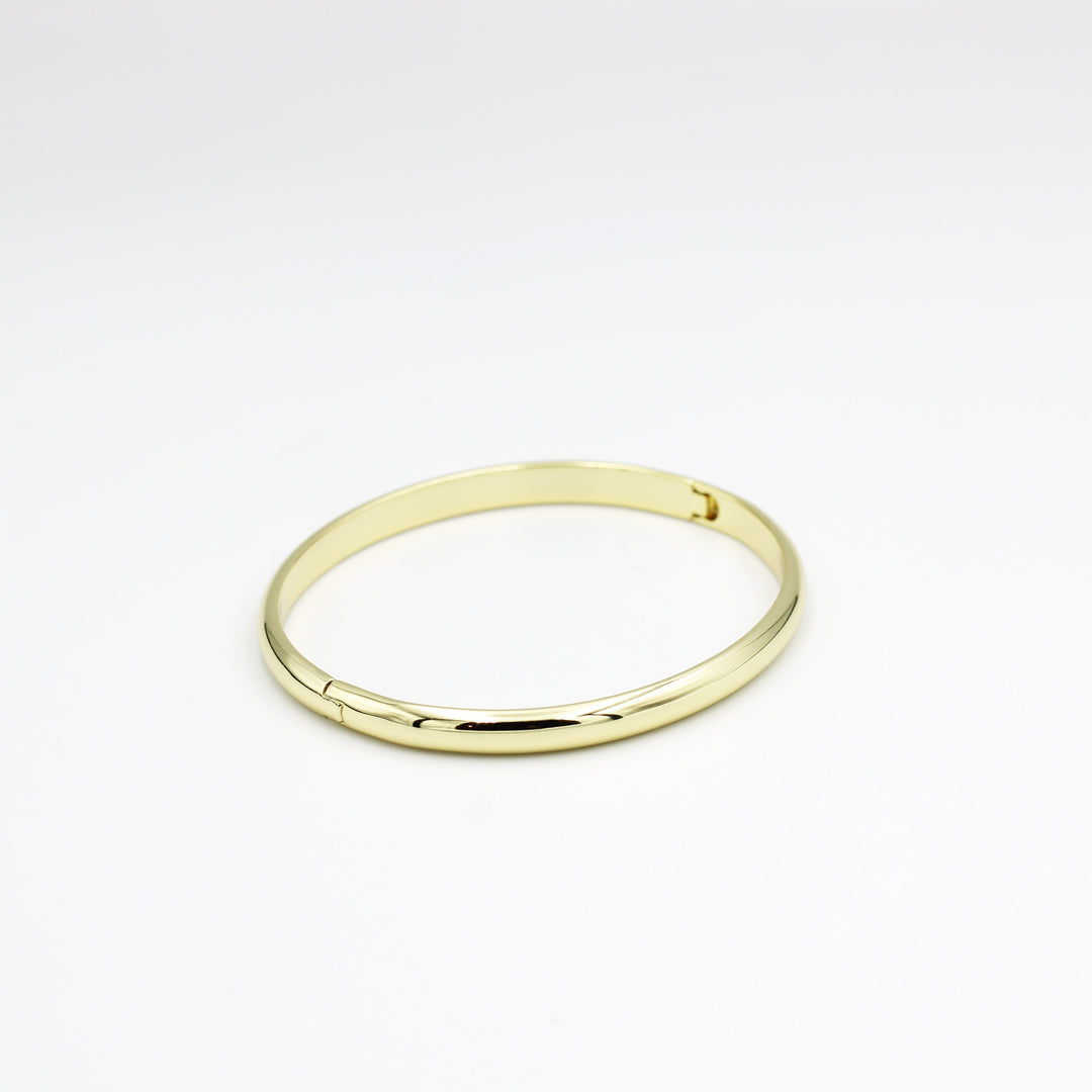 Molly Solid Bangle Fashion Bracelet