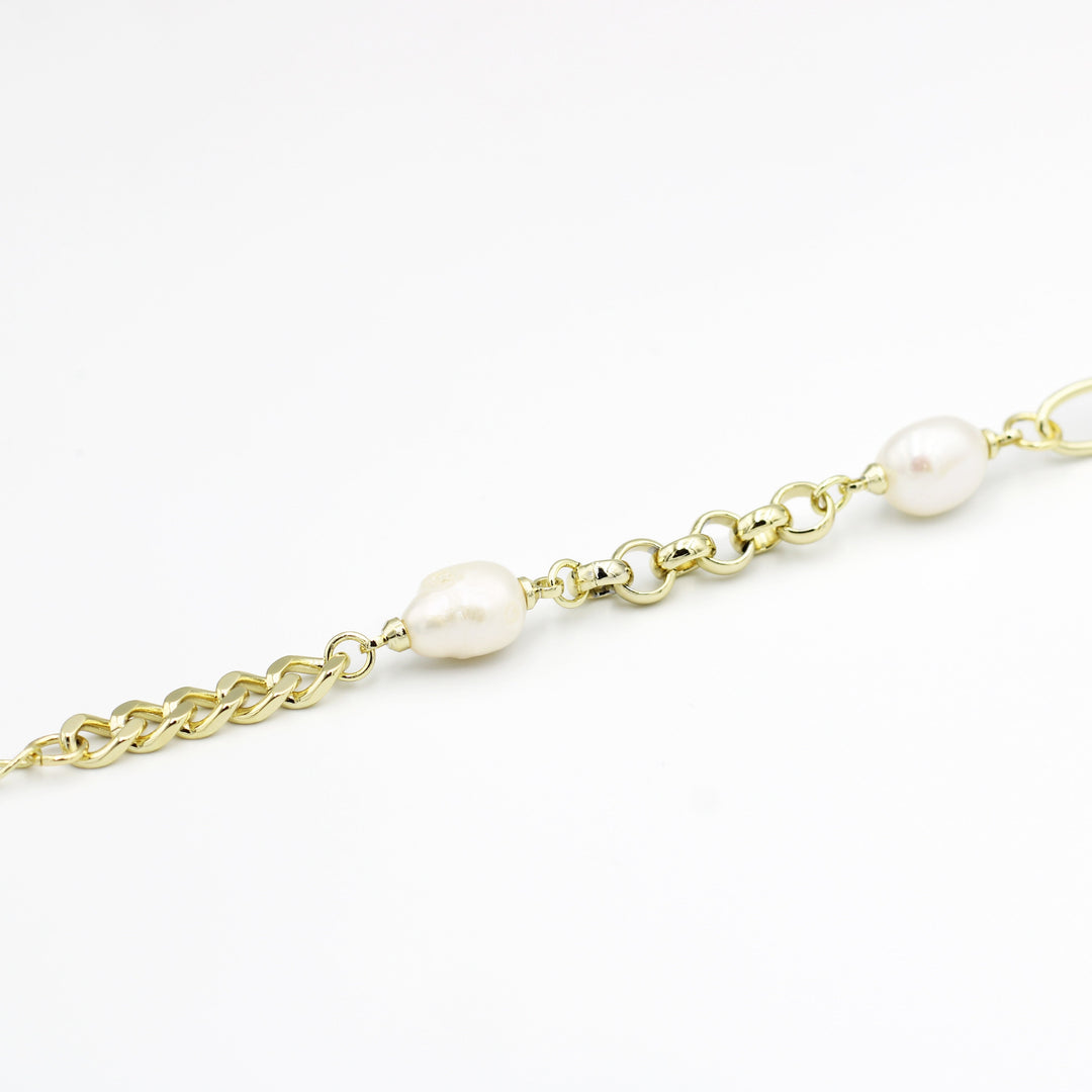 Molly Triple Pearl Fashion Bracelet