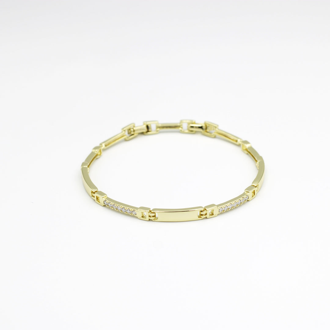 Molly Straight Crystal Fashion Bracelet