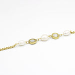 Load image into Gallery viewer, Molly Circle and Pearl Fashion Bracelet bvlgari design
