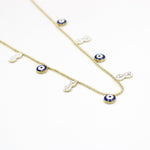 Load image into Gallery viewer, Molly Symbolic Evil Eye Fashion Necklace
