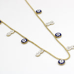 Load image into Gallery viewer, Molly Symbolic Evil Eye Fashion Necklace
