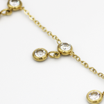 Load image into Gallery viewer, Molly Double Round Crystal Fashion Necklace
