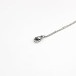 Load image into Gallery viewer, Molly Double Layered Small Disc Silver Color Fashion Necklace
