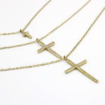 Load image into Gallery viewer, Molly Triple Layer Cross Fashion Necklace
