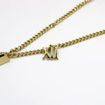 Load image into Gallery viewer, Molly Roman Numerical Pendant Fashion Necklace
