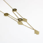 Load image into Gallery viewer, Molly Flat Circle Beads Fashion Necklace
