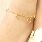 Load image into Gallery viewer, Molly Circle and Bell Style Fashion Anklet
