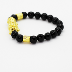 Load image into Gallery viewer, Unique Molly Lucky Charm Black Fashion Bracelet for men and women
