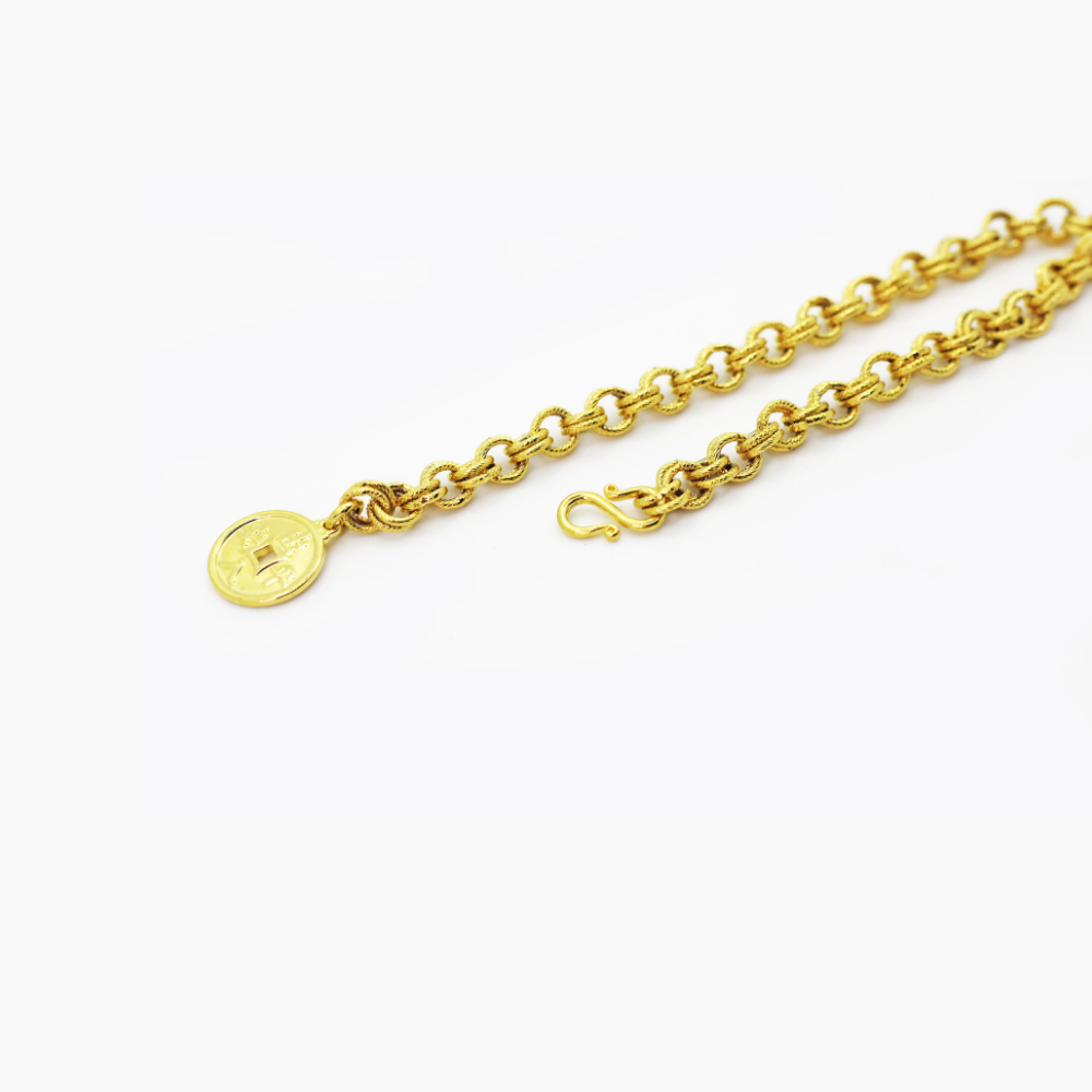 Unique Molly Lucky Coin Fashion Bracelet for women