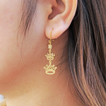 Load image into Gallery viewer, Unique Molly Crown Style Fashion Earrings for women
