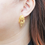 Load image into Gallery viewer, Unique Molly Tribal Shield Fashion Earrings for women
