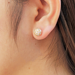 Load image into Gallery viewer, Unique Molly Half Crystal Ball Fashion Earrings for women
