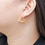 Load image into Gallery viewer, Unique Molly Triangle Hoop Fashion Earrings for women
