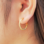 Load image into Gallery viewer, Unique Molly Simple Circle English Lock Fashion Earrings for women
