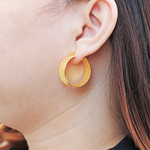 Load image into Gallery viewer, Unique Molly Slant Pattern English Lock Fashion Earrings for women
