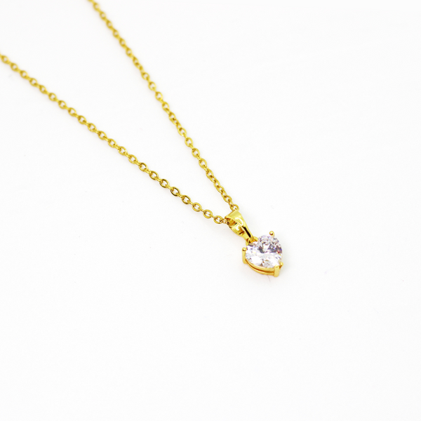 Unique Molly Mini Heart Crystal Fashion Necklace for women