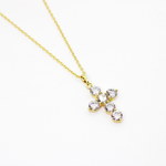 Load image into Gallery viewer, Unique Molly Six Crystal Cross Fashion Necklace for women
